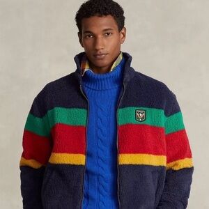 Ralph Lauren Multicolor Zip-Up Sweater